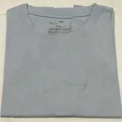 無印良品 Tシャツ 子ども 130cm くすみブルー 男女兼用 綿100%