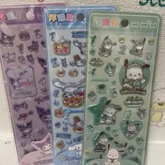 23-海外正規品❣️クロミなどボンボンドロップシール3枚