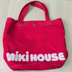昭和レトロ　レトロ可愛い　ミキハウス　バケツ型トートバッグ　マザーバッグのサムネイル
