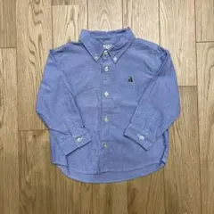 baby gap ブルーシャツ　ベビー　2years