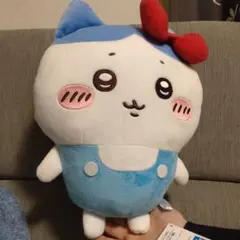 ちいかわ×サンリオキャラクターズ BIGぬいぐるみ　ハチワレ　ハローキティ
