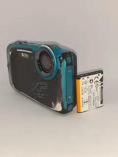 超美品 FUJI FILM FinePix XP140 基板新品 フジフイルム FinePix XP140 スカイブルー