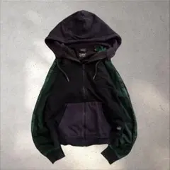 DIESEL ダメージ加工 ジップアップパーカー フェード y2k グランジ