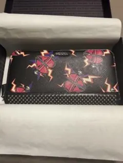【極美品・付属品完備】プラダ 長財布 フランケンハート スタッズ 限定コラボ