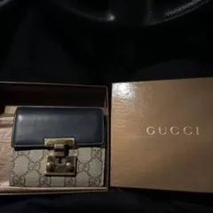 38 美品 GUCCI 長財布 GGスプリーム 二つ折り財布 PVC x6 - メルカリ