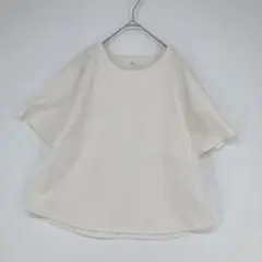 URBAN RESEARCH ITEMS ホワイト プルオーバー Fサイズ