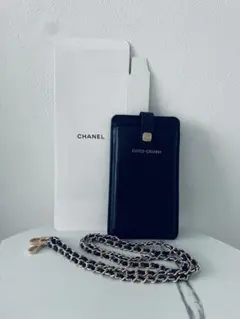 CHANEL COCO CRUSH スマホショルダーバッグ ブラック