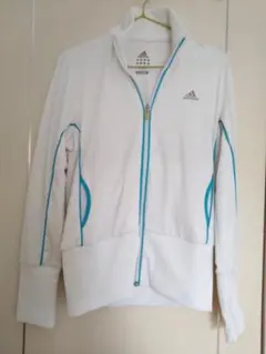 アディダス　上着　ジャージ　レディースMサイズ　白