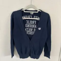 Rodeo Crowns ロデオクラウンズ　紺色 カーディガン vネック