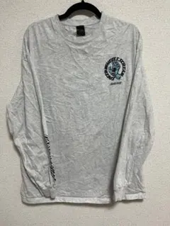 SANTA CRUZ スクリーミングハンド 長袖Tシャツ グレー