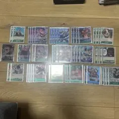 緑ゾロ　ほぼパラレル　デッキ　必要なパーツあればコメントによろしくお願いします。