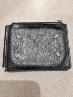 Maison Margiela ブラック レザー マネークリップ