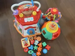 【中古】〈まとめ売り〉アンパンマンおおきなよくばりボックス　その他ベビーおもちゃのサムネイル