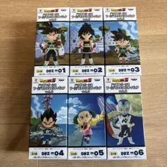ドラゴンボールＺ　ワールドコレクタブルフィギュアvol.0 全6種
