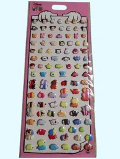 ディズニーツムツムキャラクター立体ぷくぷく ステッカーシートDisney 368