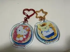 ハローキティ ポムポムプリン　アクリルキーホルダーセット