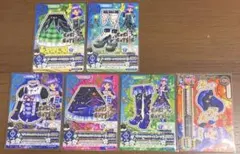 アイカツ　カード　マジックミッドナイトコーデ　ダークグリーンベル　氷上スミレ