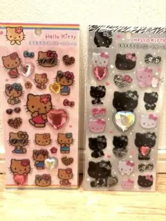 日焼けキティ シール2点セット