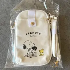 土日限定セール★新品★ スヌーピー スマホショルダーバッグ