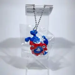 EXPO2025 ミャクミャク ラバー立体ボールチェーン 逆立ち キーホルダー