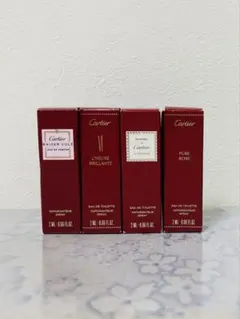 新品⭐︎Cartierカルティエ⭐︎オードパルファム オードトワレ 香水4本セット