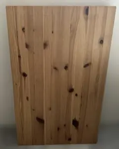 無印　パイン材折りたたみローテーブルのサムネイル