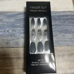 FINGER SUIT PRESS-ON NAIL 40本セット