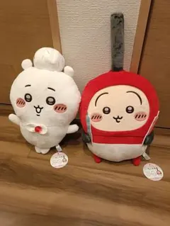 ちいかわ 誕生日BIGぬいぐるみ ハチワレ うさぎ　2点セット