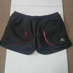adidas ブラック/ピンク ショートパンツ UK10