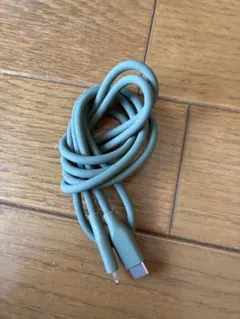 iPhone充電　USB-C & ライトニング ケーブル グリーン93cm