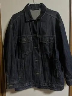 GU デニムオーバーサイズジャケット