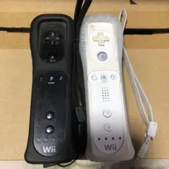 Wiiリモコン 黒と白 2個セット