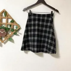 【プロポーション】ボトム　スカート(1.S)ウール　モノトーン　フレア　可愛い