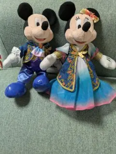 ミッキー ミニー ファンスプ衣装 ぬいぐるみバッチ