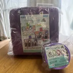 プロセカ　セガラッキーくじ　ニーゴ　A賞 タオルケット　C賞　マルチポーチ