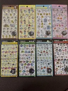 【正規品】 スヌーピー　ボンボンドロップ シール　ミニシール８枚セット