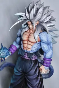【新品】ドラゴンボール 右の方‼️ スーパーサイヤ人5 フィギュア ガレージキット 新品】ドラゴンボール 右の方‼️ スーパーサイヤ人5 フィギュア
