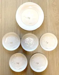 ハナエモリ 平皿 中皿 大皿 取り分け皿 百合 セット 食器 プレート 森英恵のサムネイル