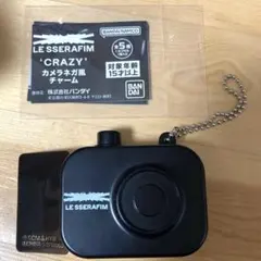限定セール LE SSERAFIM CRAZYカメラネガ風チャーム kazuha