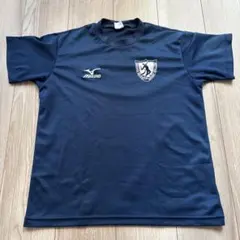 城西大学Mizuno サッカーウェア Lサイズ 青 城西大学 Mizuno サッカーシャツ 青 サイズ8 - メルカリ