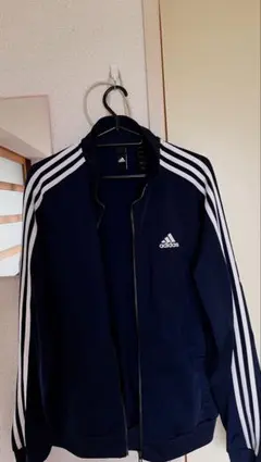 adidas トラックジャケット ネイビー