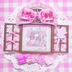 硬質ケースデコ ホイップデコ ケースデコ レースデコ トレカケース NO.323