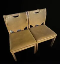 2脚セット ミッドセンチュリー　オールドマルニ Maruniヴィンテージ 2脚セット ミッドセンチュリー オールドマルニ Maruniヴィンテージ