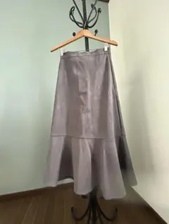 NICE CLAUP✦︎スエード風 フレアスカート