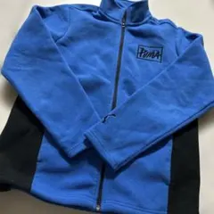 PUMA フリースジャケット 青 160