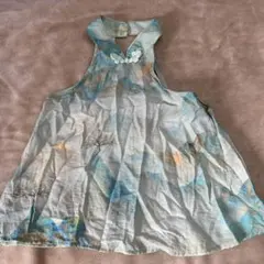 風景画デザイン チュニックとショートパンツ