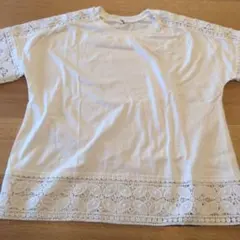 Doux Belle　レース　半袖 白　Tシャツのサムネイル