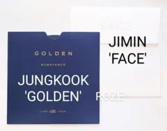 ⑥BTS ジョングク グク GOLDEN ジミン FACE CDのみ2種 未再生