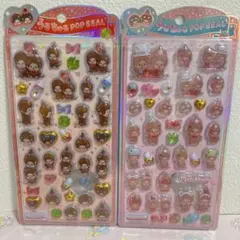 H*a様 国内正規品 うるちゅるポップシール モンチッチ ノーマル オシャレ