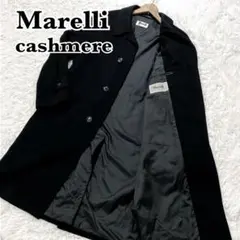 【美品】上質 MARELLI アウター スーツ ジャケット  ブラック メンズ ジャケット 抗ウイルスストレッチ セットアップ可能 ブラック メンズ(M